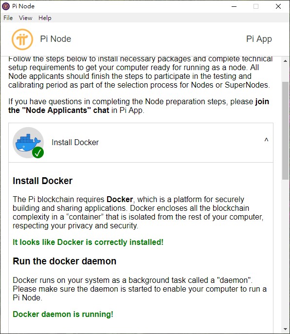 安裝 Docker